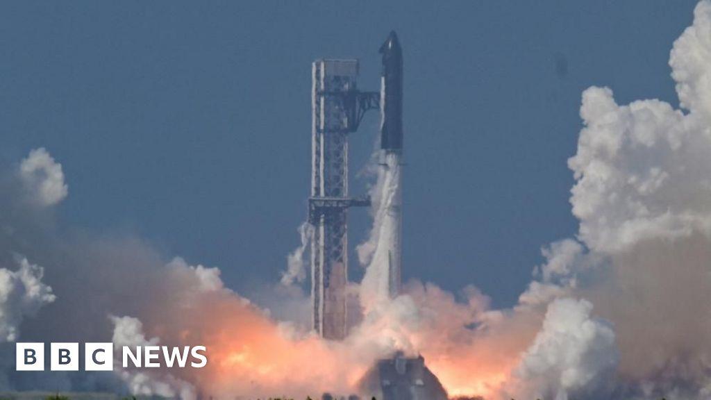SpaceX launches massive Starship V3 rocket on test flight